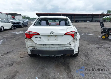2015 Toyota Corolla Le from USA, damaged, VIN 2T1BURHE3FC476677